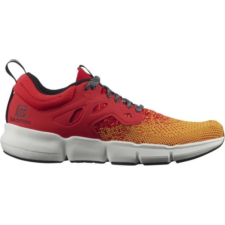 Red / Mango Salomon Predict Soc 2 Men\'s Running Shoes | PH 52946K